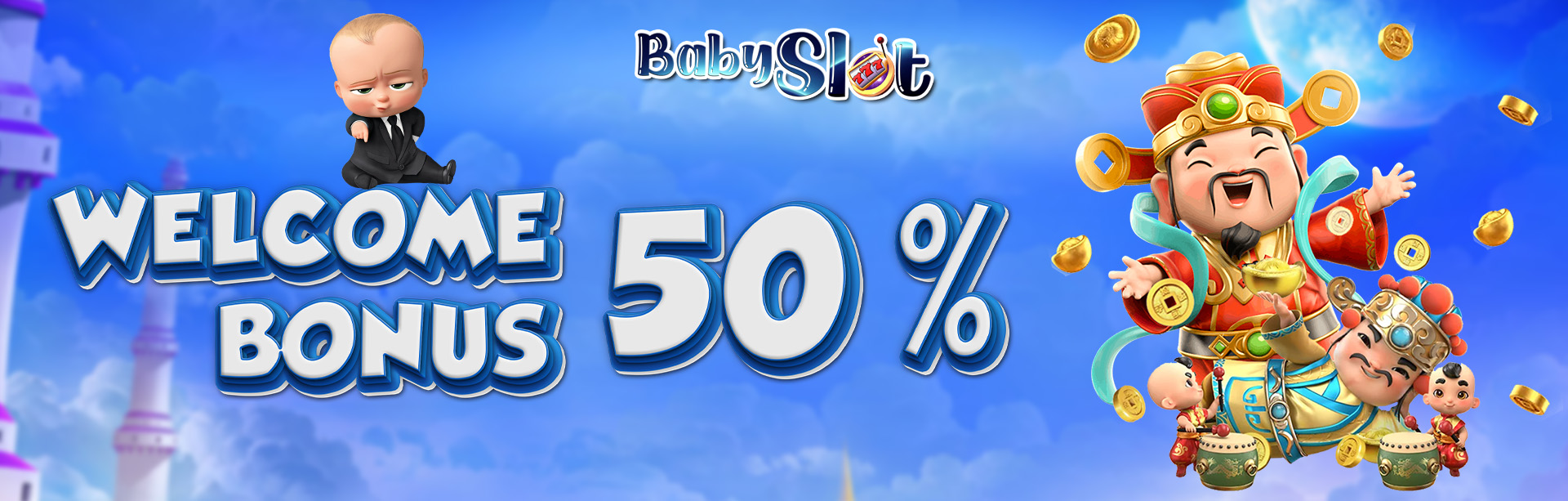 Welcome bonus 50%